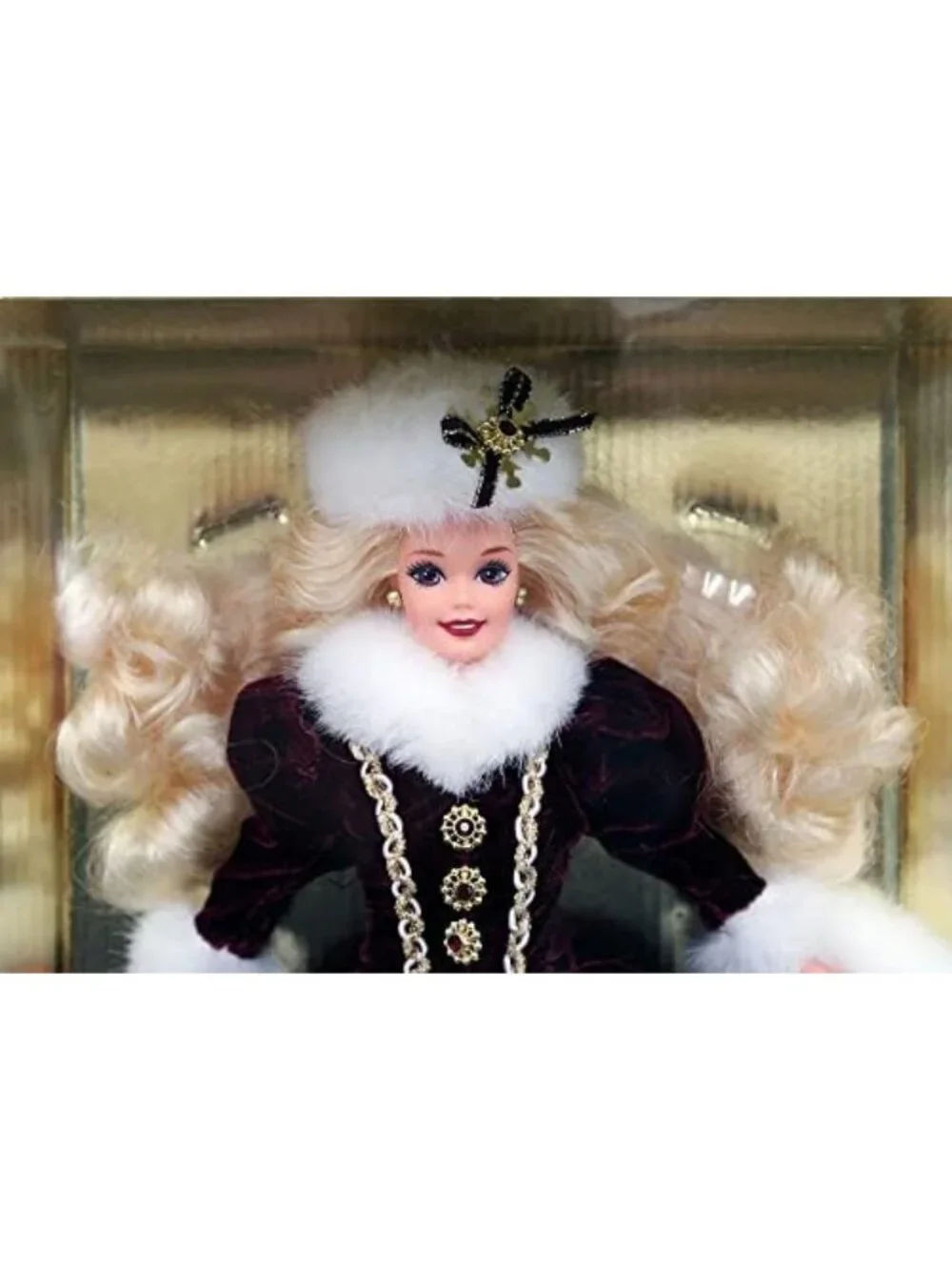 Vintage Holiday Barbie Doll 1996 - Christmas Collectible, Festive Decor